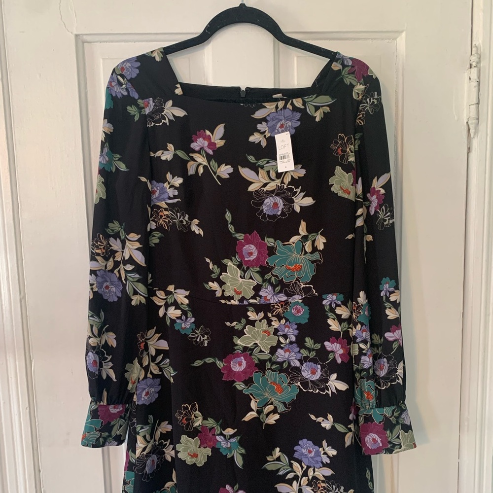 Loft Long Sleeve Dress